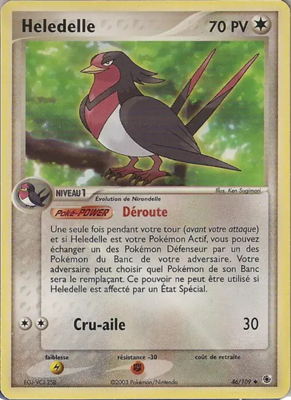 Hélédelle - 46/109 - EX Rubis & Saphir