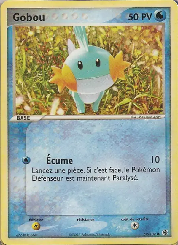 Gobou - 59/109 - EX Rubis & Saphir