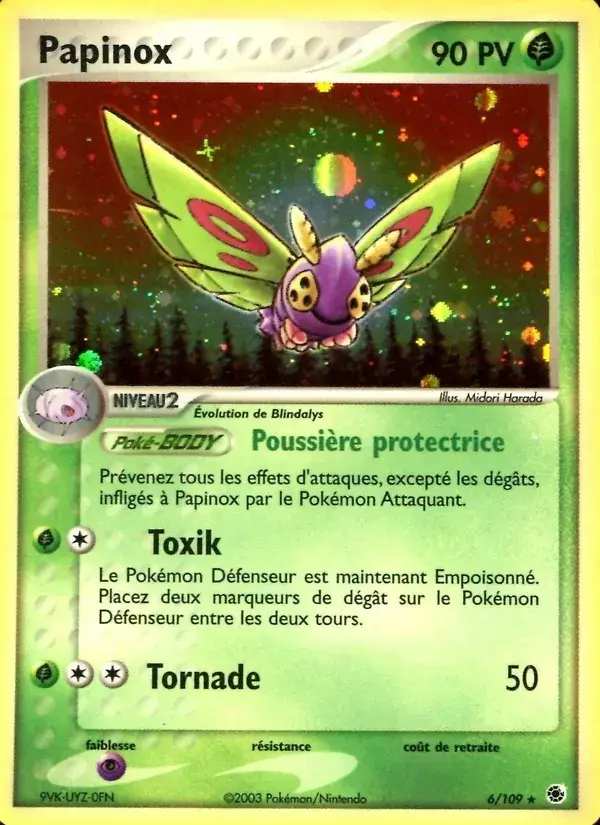 Papinox - 6/109 - EX Rubis & Saphir