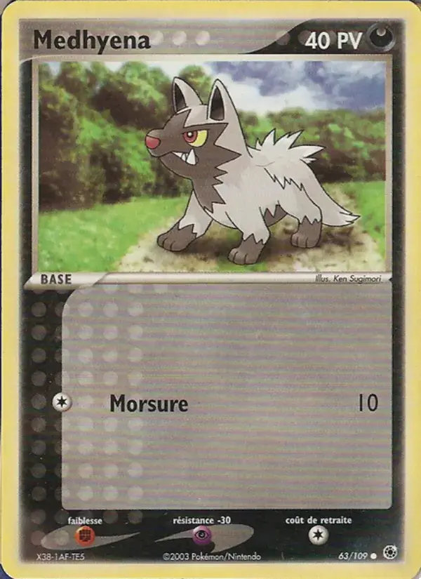 Medhyena - 63/109 - EX Rubis & Saphir