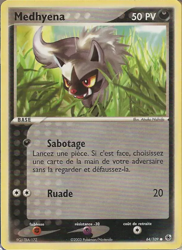 Medhyena - 64/109 - EX Rubis & Saphir