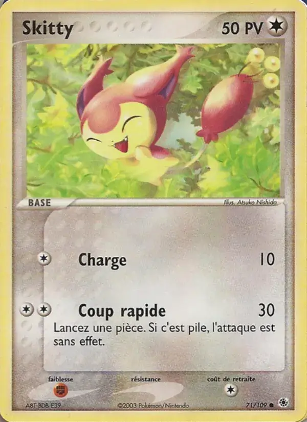 Skitty - 71/109 - EX Rubis & Saphir
