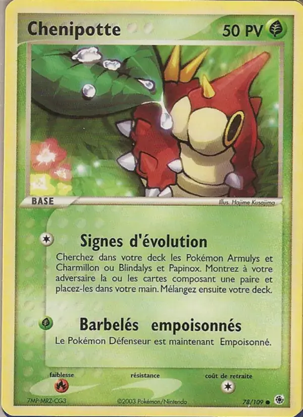 Chenipotte - 78/109 - EX Rubis & Saphir
