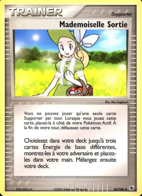 Mademoiselle Sortie - 83/109 - EX Rubis & Saphir