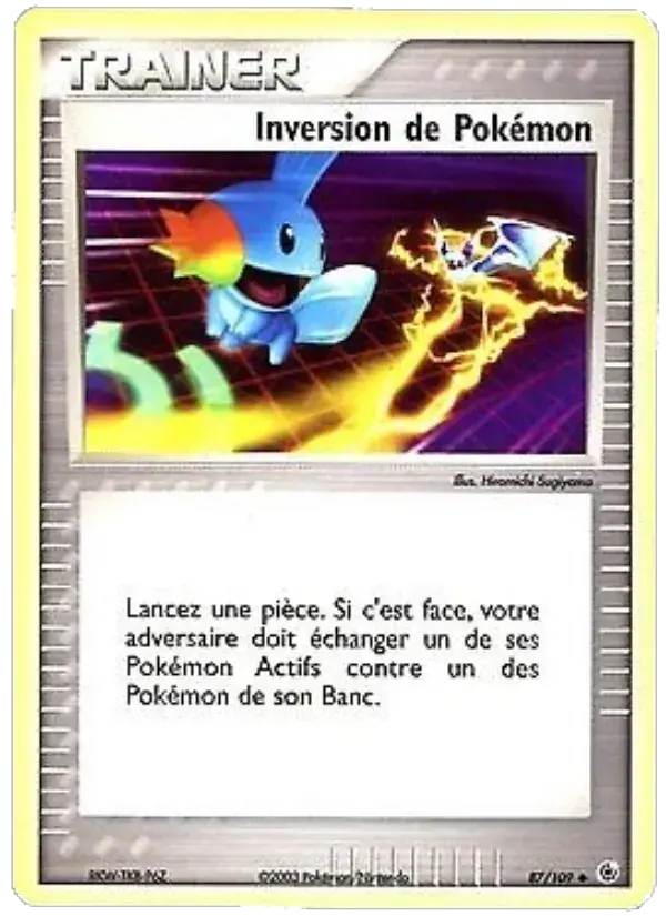 Inversion de Pokémon - 87/109 - EX Rubis & Saphir