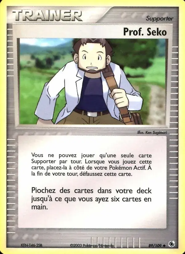 Prof. Seko - 89/109 - EX Rubis & Saphir