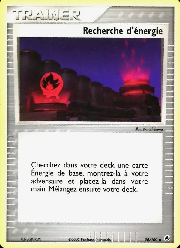 Recherche d'énergie - 90/109 - EX Rubis & Saphir