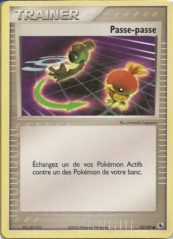 Passe-passe - 92/109 - EX Rubis & Saphir