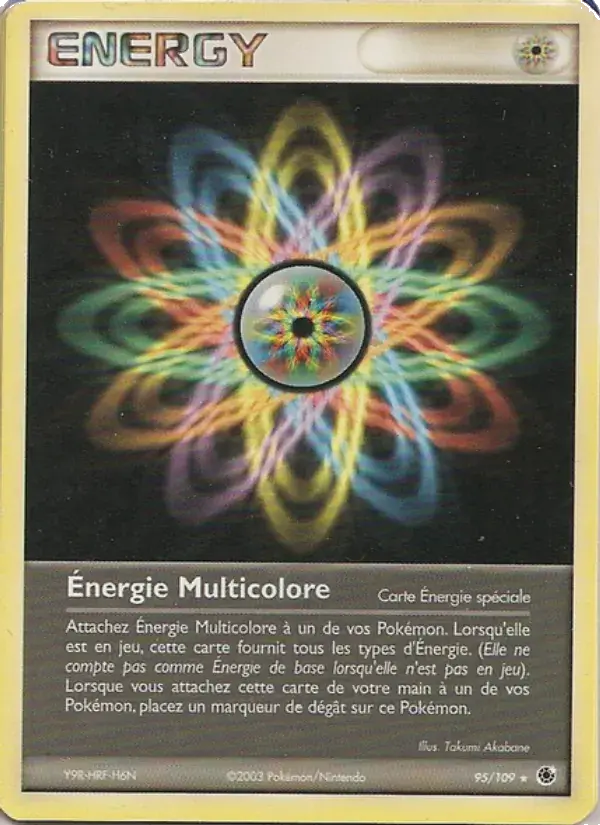 Énergie Multicolore - 95/109 - EX Rubis & Saphir
