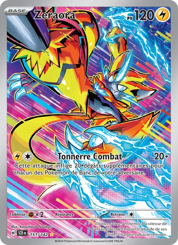 Zeraora - 151/175 - Couronne Stellaire