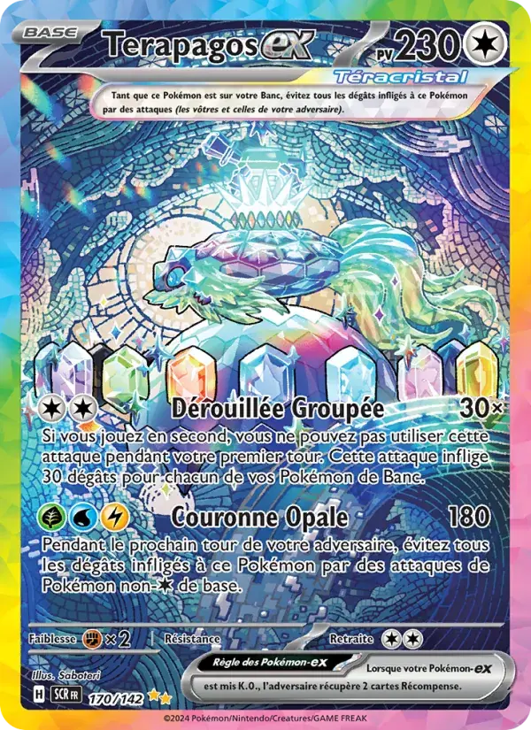 Terapagos-ex - 170/175 - Couronne Stellaire