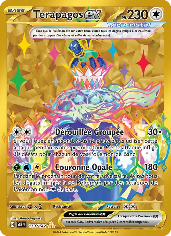 Terapagos-ex - 173/175 - Couronne Stellaire
