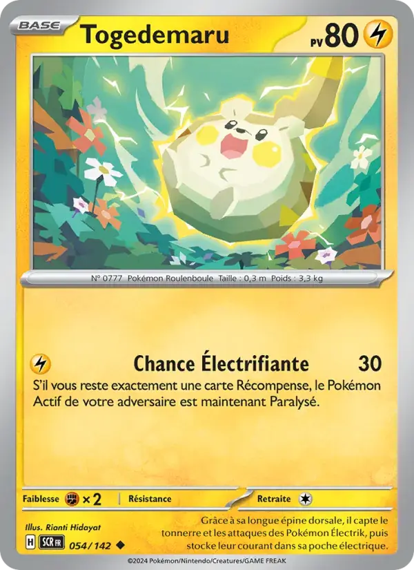 Togedemaru - 054/175 - Couronne Stellaire