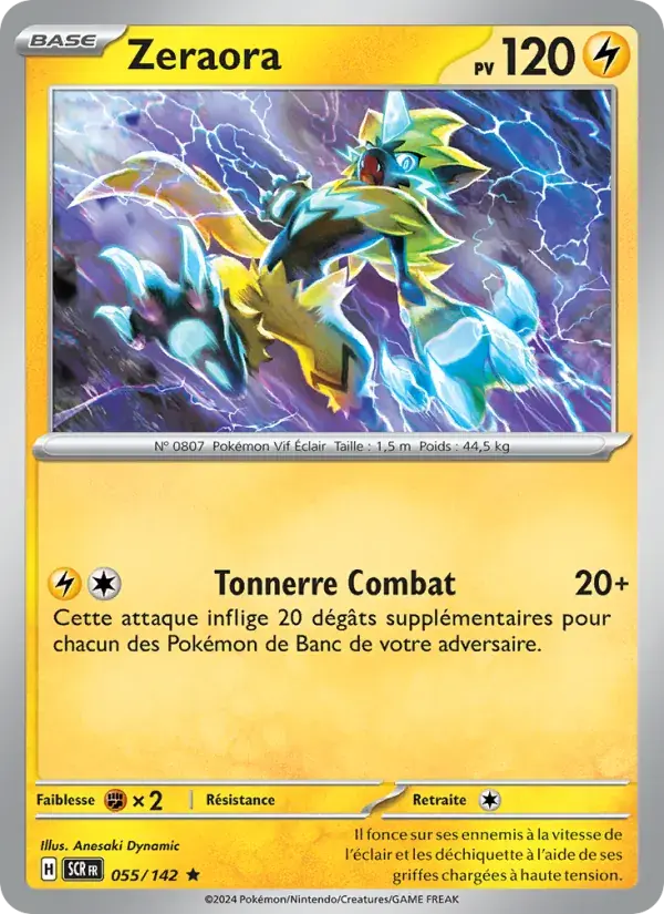 Zeraora - 055/175 - Couronne Stellaire