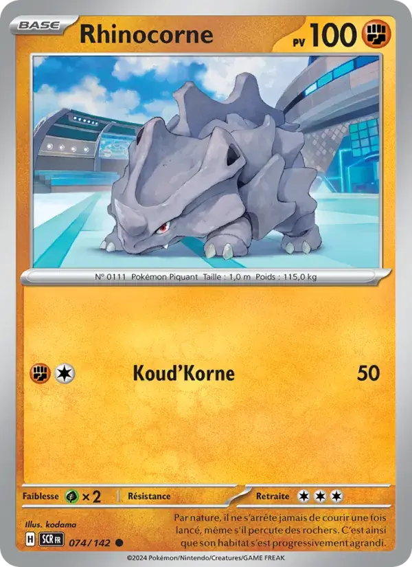 Rhinocorne - 074/175 - Couronne Stellaire