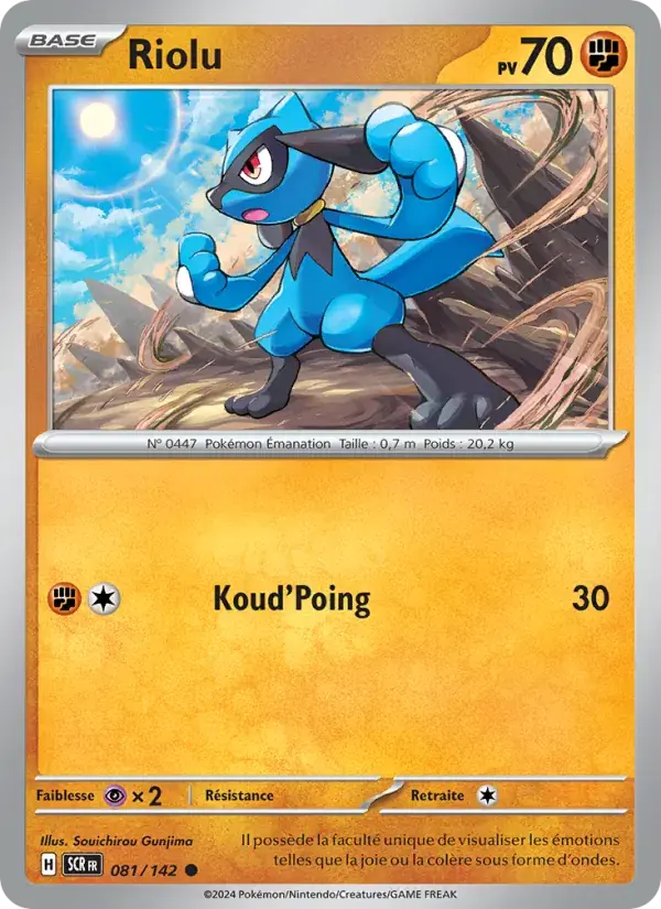 Riolu - 081/175 - Couronne Stellaire