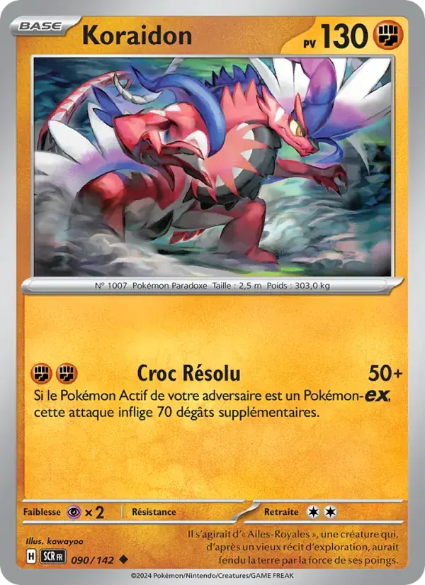 Koraidon - 090/175 - Couronne Stellaire