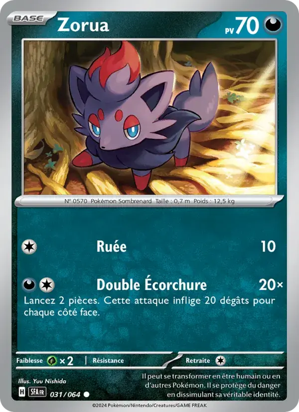 Zorua - 031/099 - Fable Nébuleuse