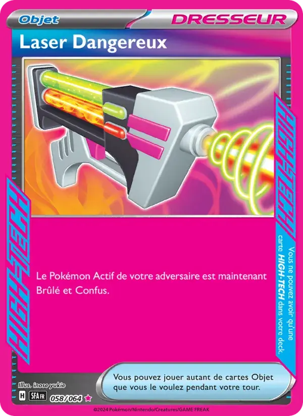 Laser Dangereux - 058/099 - Fable Nébuleuse