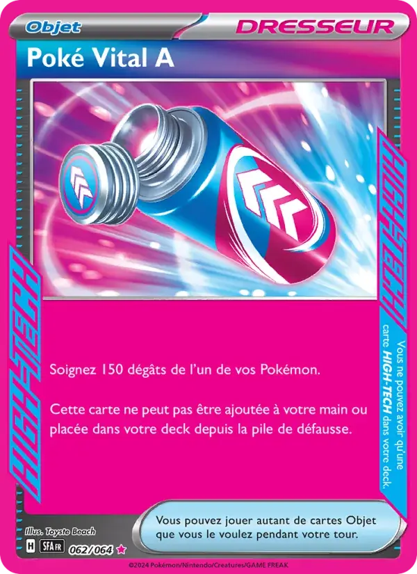 Poké Vital A - 062/099 - Fable Nébuleuse