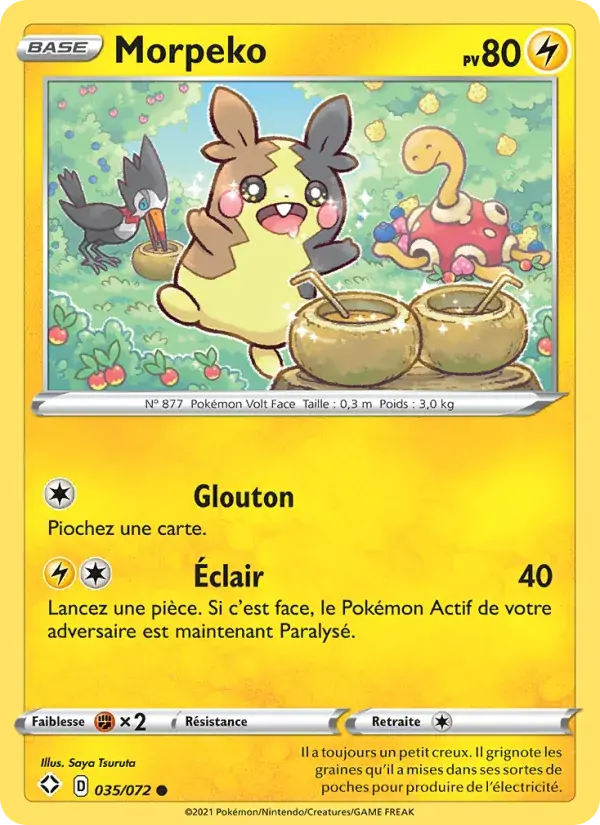 Morpeko - 35/73 - Destinées Radieuses