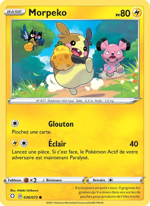Morpeko - 36/73 - Destinées Radieuses