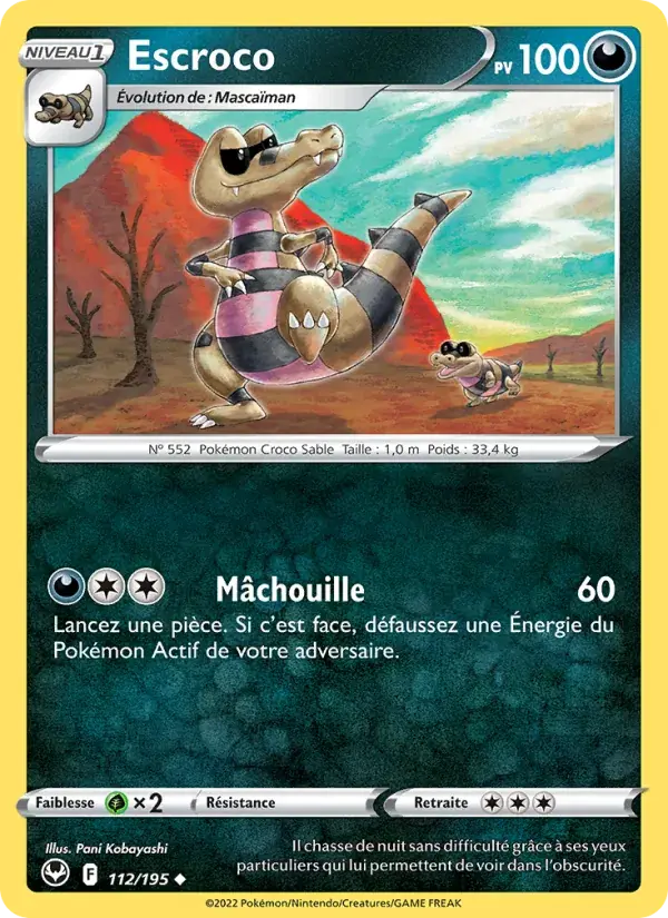 Escroco - 112/215 - Tempête Argentée