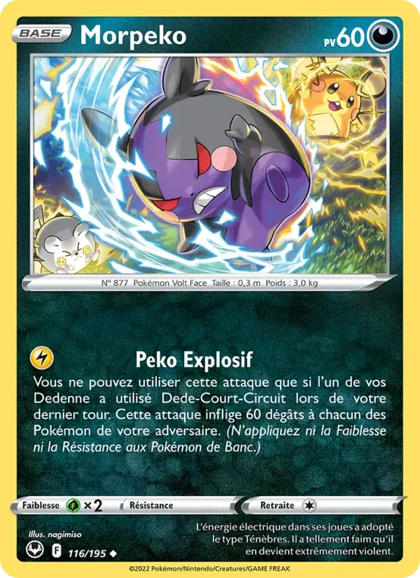 Morpeko - 116/215 - Tempête Argentée