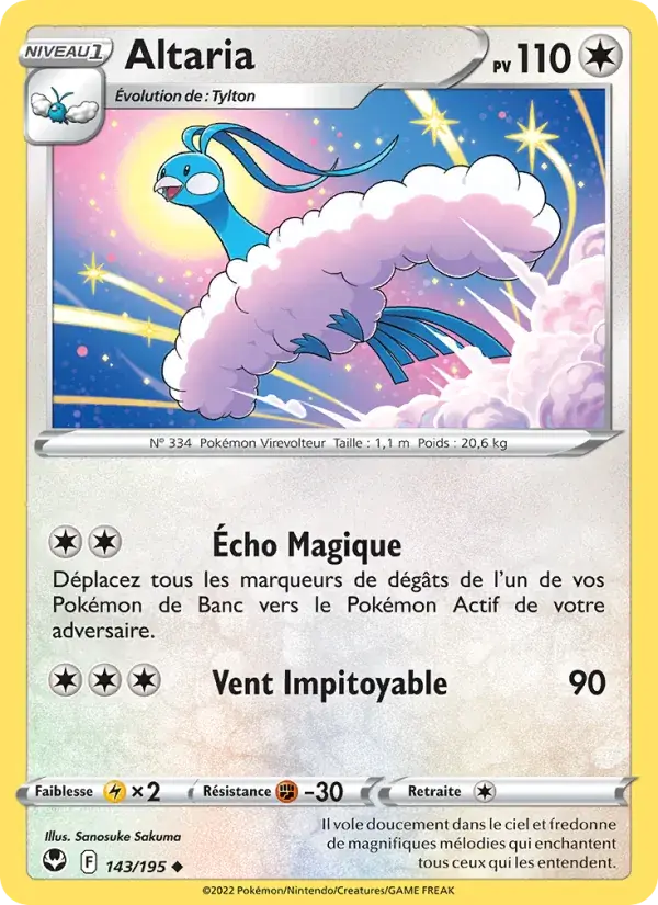 Altaria - 143/215 - Tempête Argentée