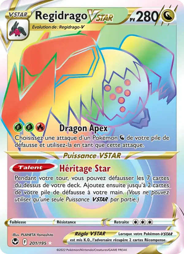 Regidrago VSTAR - 201/215 - Tempête Argentée