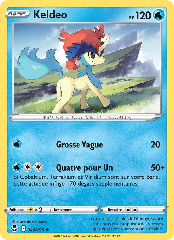 Keldeo - 046/215 - Tempête Argentée