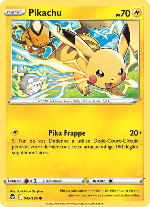 Pikachu - 049/215 - Tempête Argentée