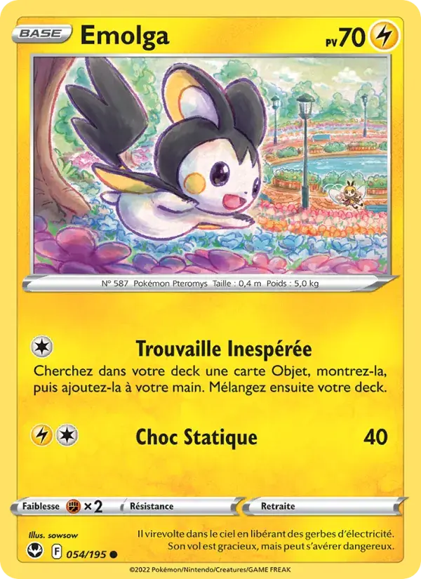 Emolga - 054/215 - Tempête Argentée