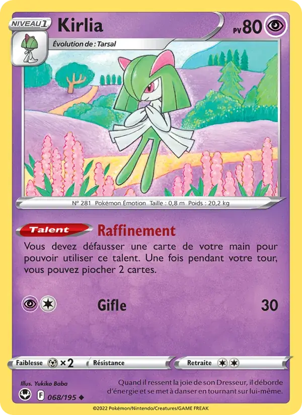 Kirlia - 068/215 - Tempête Argentée