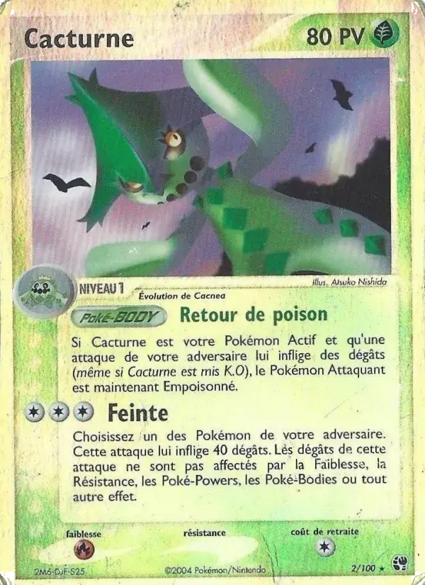 Cacturne - 2/100 - EX Tempête de sable