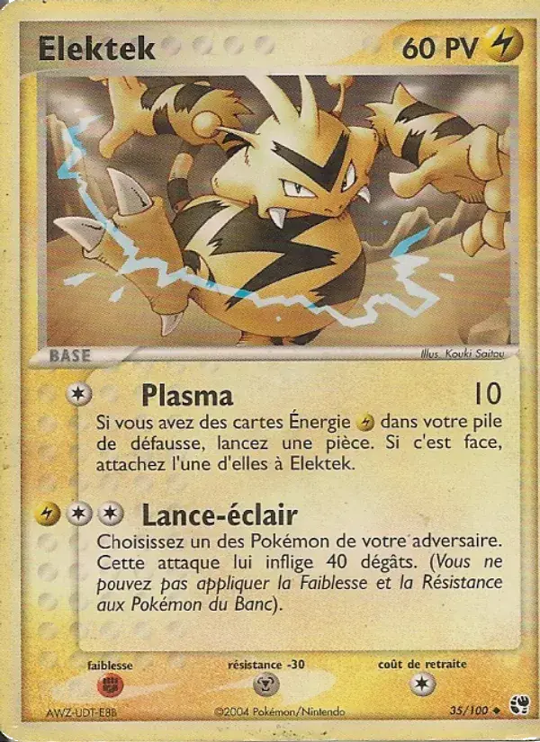Elektek - 35/100 - EX Tempête de sable