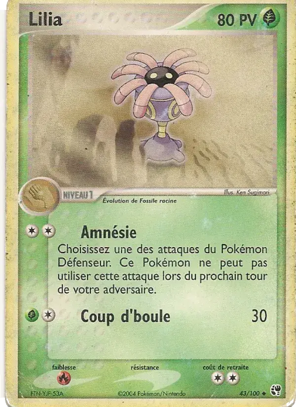Lilia - 43/100 - EX Tempête de sable