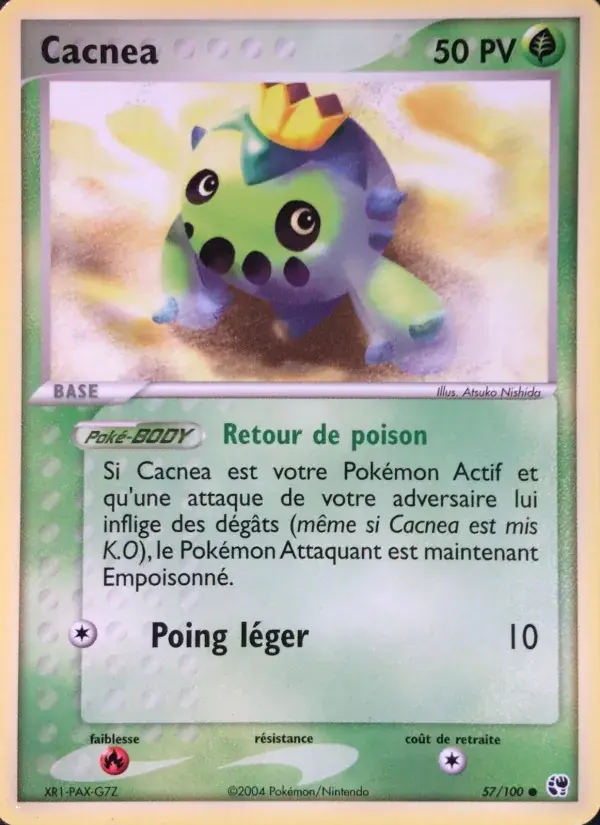 Cacnea - 57/100 - EX Tempête de sable