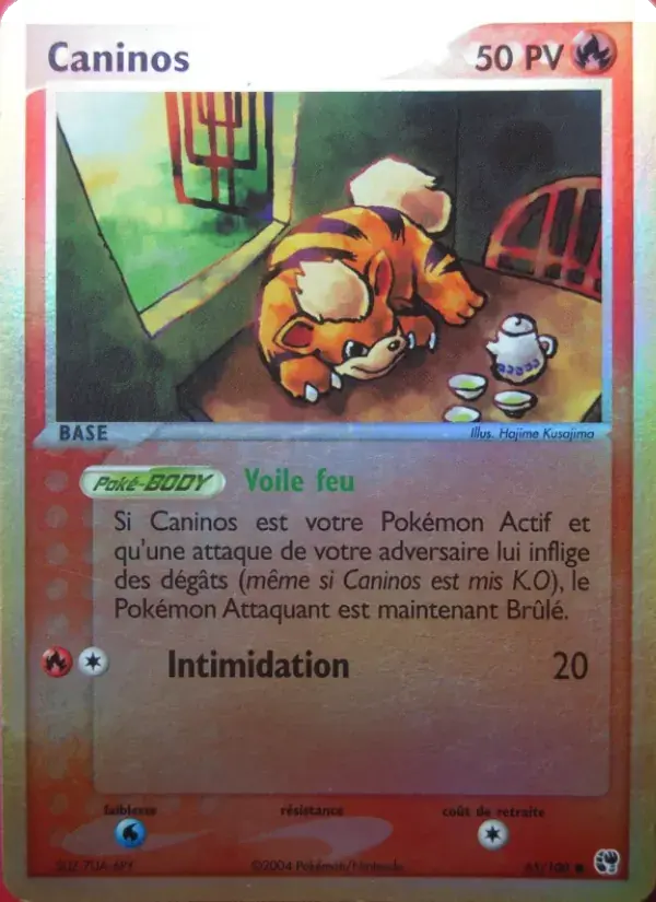 Caninos - 65/100 - EX Tempête de sable