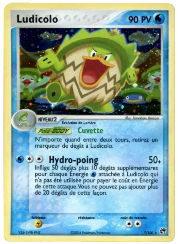 Ludicolo - 7/100 - EX Tempête de sable