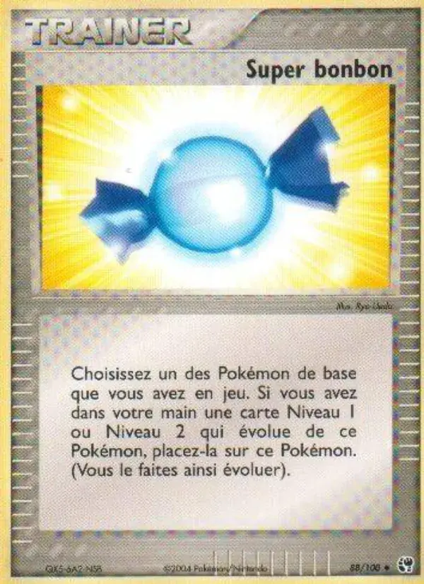 Super bonbon - 88/100 - EX Tempête de sable