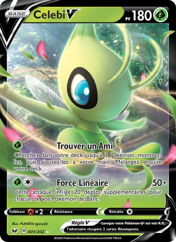 Celebi V - 1/216 - Épée et Bouclier