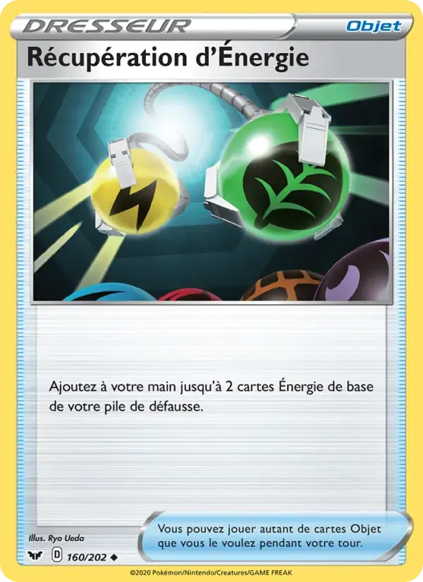 Récupération d'Énergie - 160/216 - Épée et Bouclier