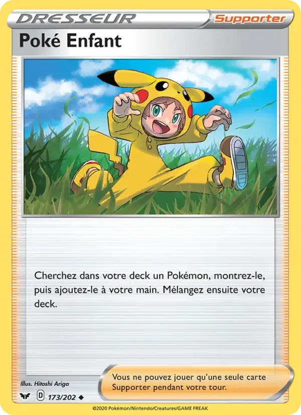 Poké Enfant - 173/216 - Épée et Bouclier