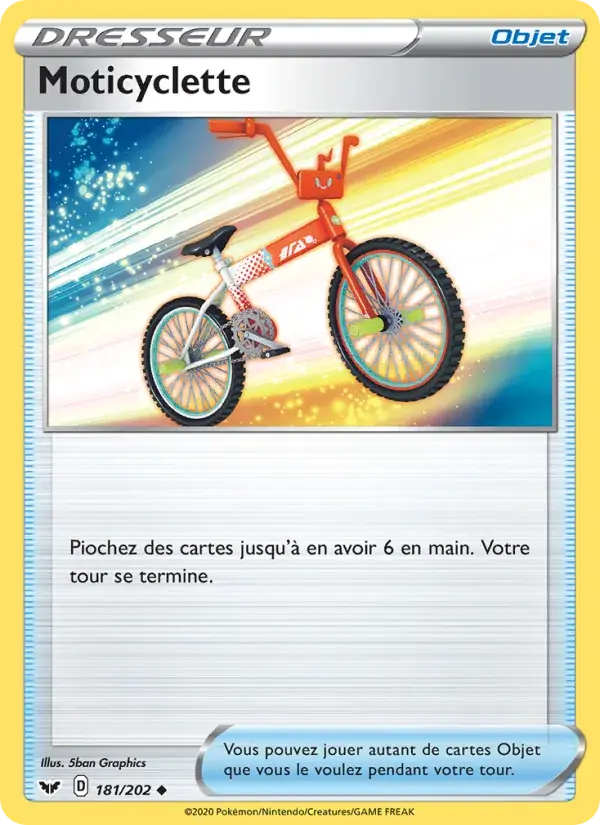 Moticyclette - 181/216 - Épée et Bouclier