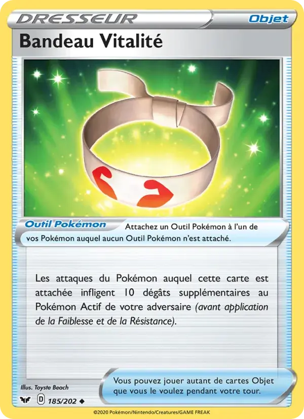 Bandeau Vitalité - 185/216 - Épée et Bouclier