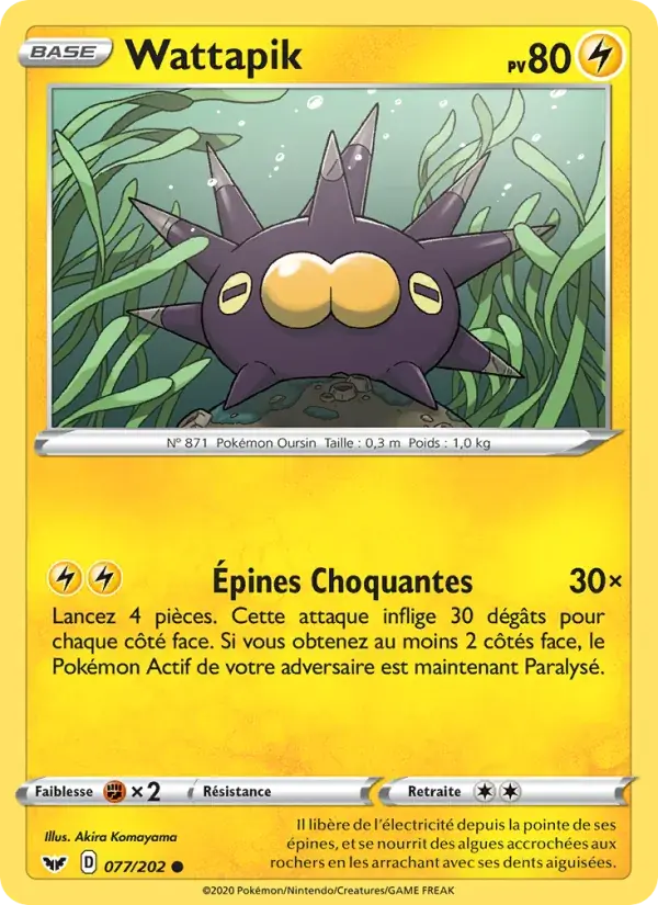 Wattapik - 77/216 - Épée et Bouclier