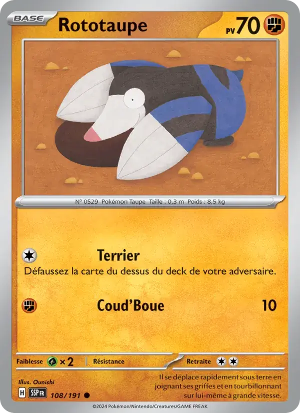 Rototaupe - 108/252 - Étincelles Déferlantes