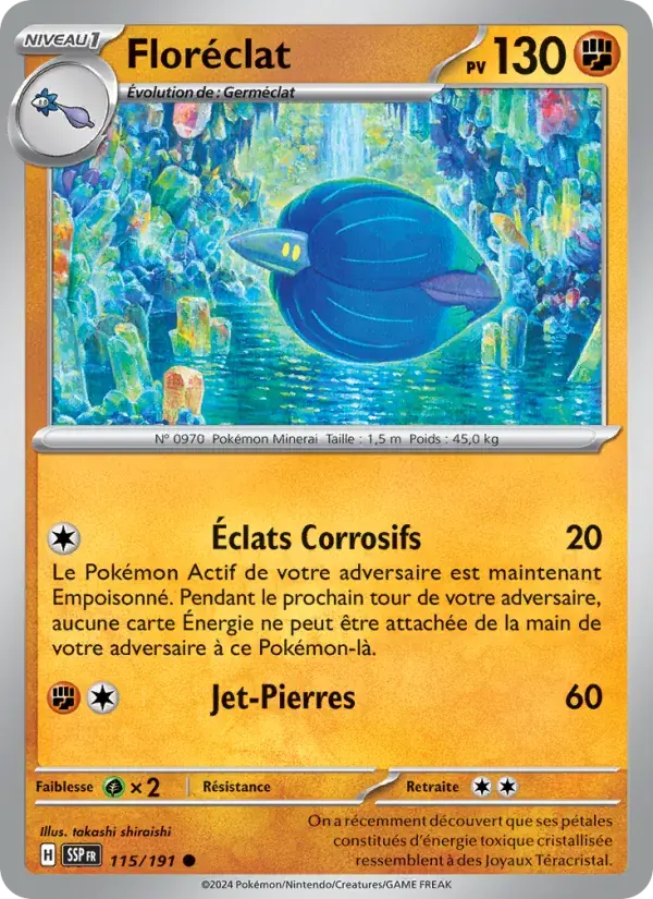 Floréclat - 115/252 - Étincelles Déferlantes