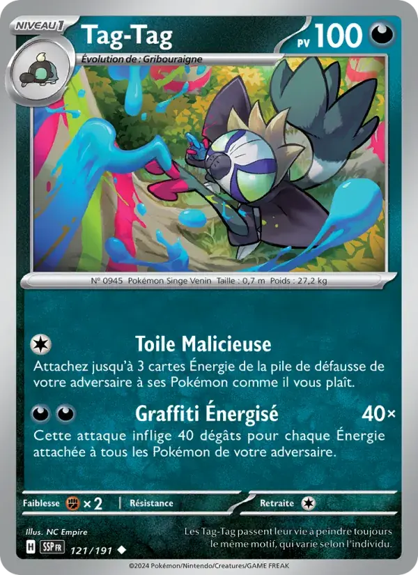 Tag-Tag - 121/252 - Étincelles Déferlantes